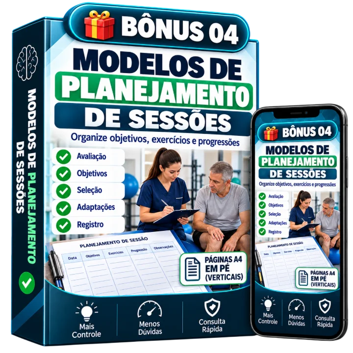 Mockup Bônus 4: Modelos de Planejamento de Sessões